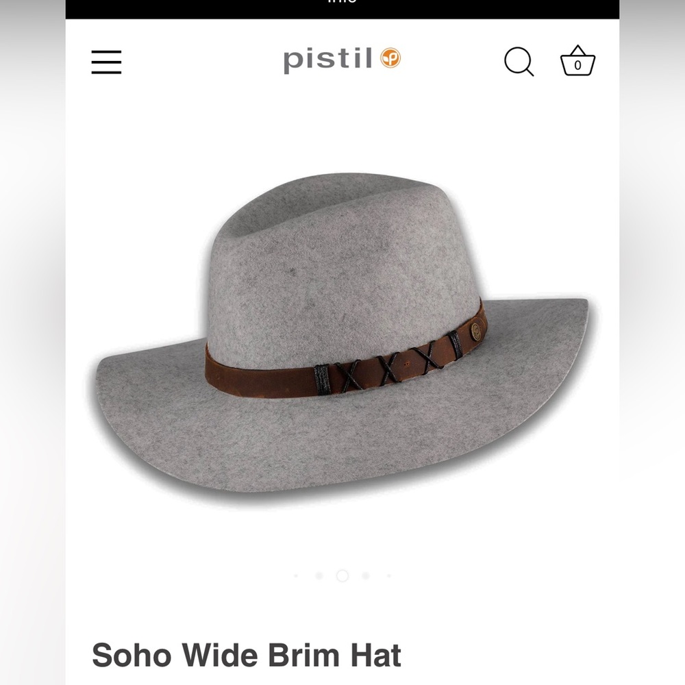 Pistil Soho Wide brim hat